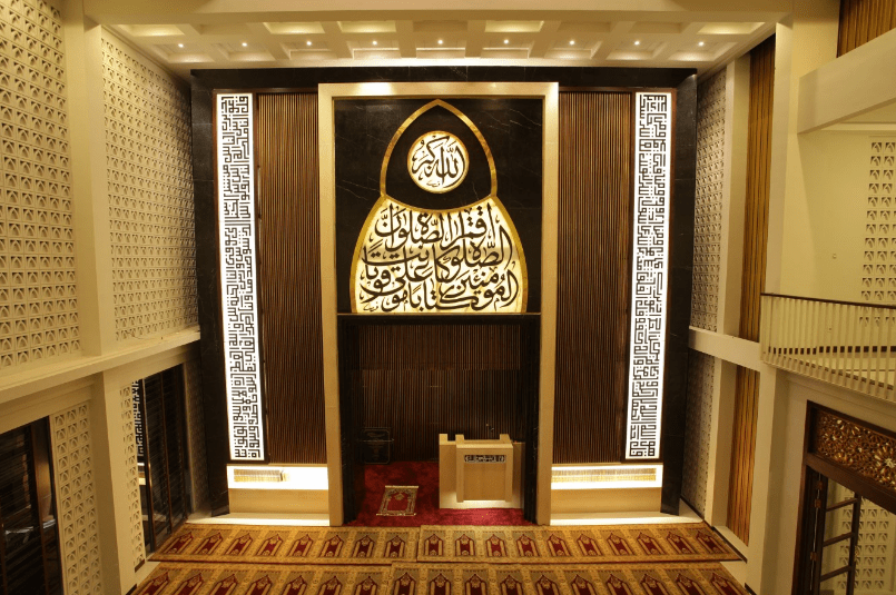 interior Masjid Al-Birru Pertiwi – Bojonegoro